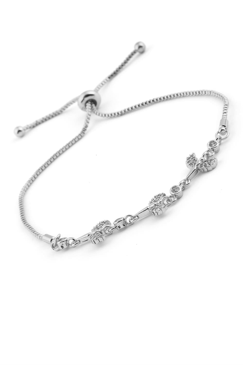 Lever Back Bracelet SILVER