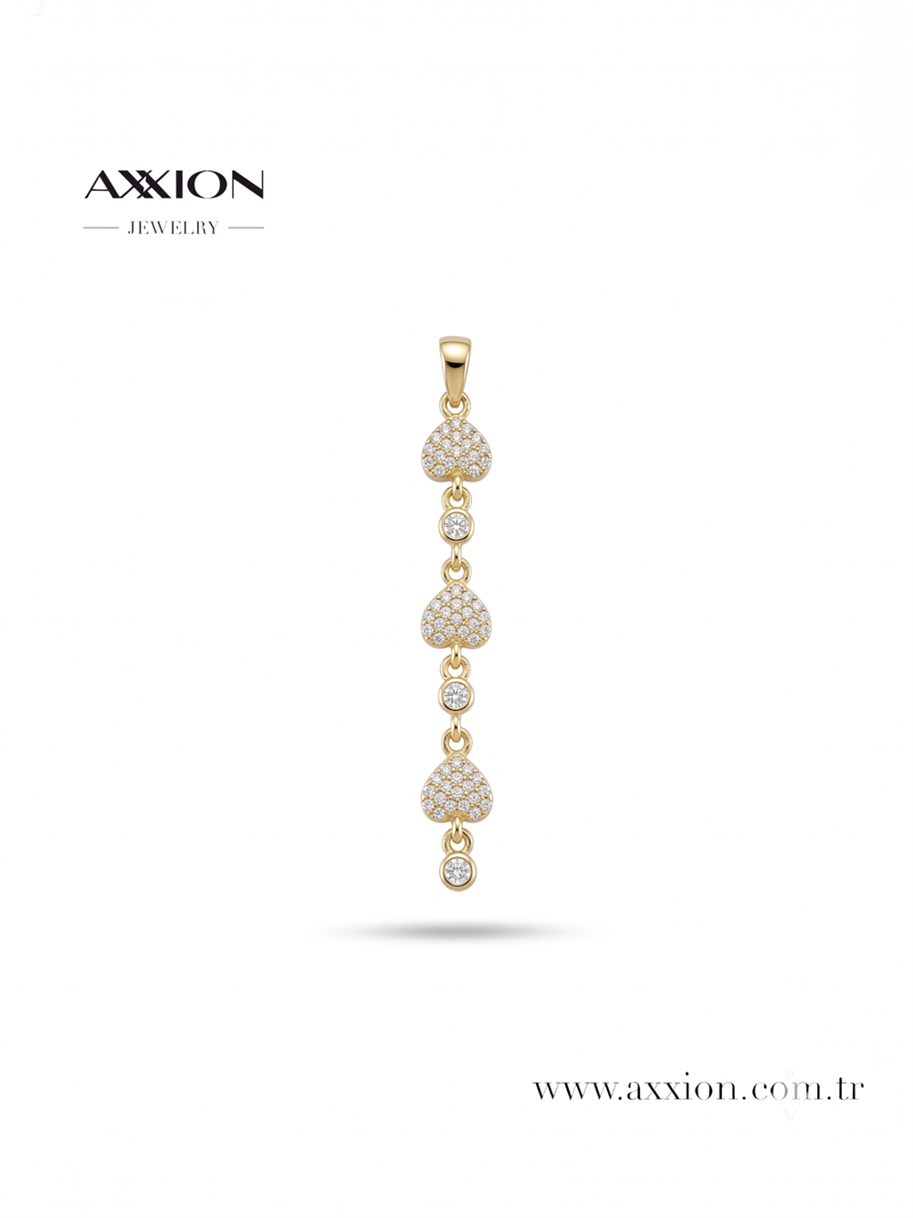 AXXION 14K Kolye Ucu GOLD