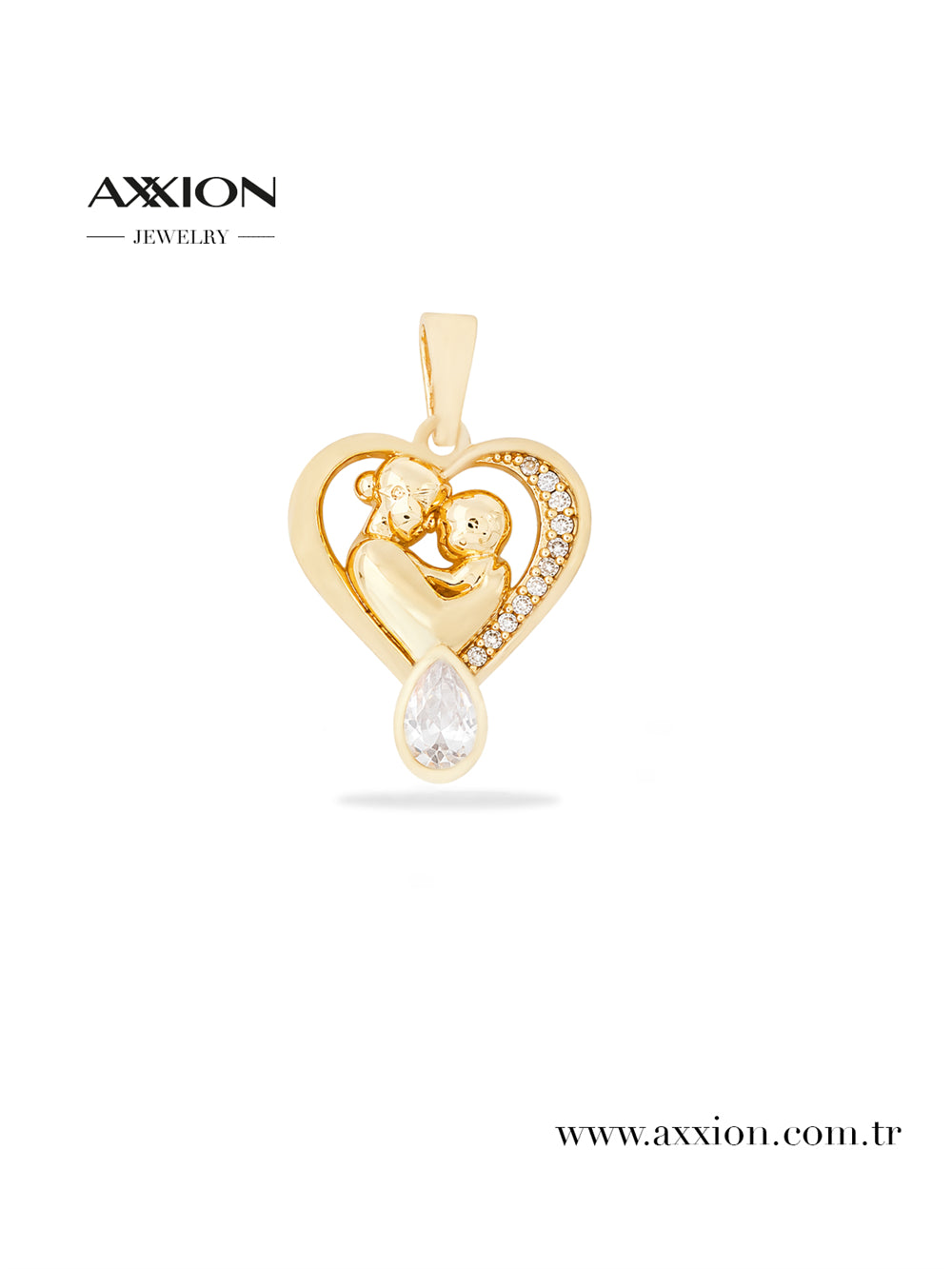 AXXION 14K Kolye Ucu GOLD
