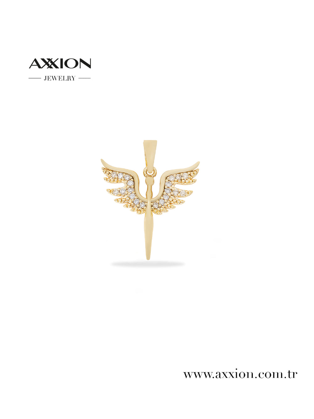 AXXION 14K Kolye Ucu GOLD