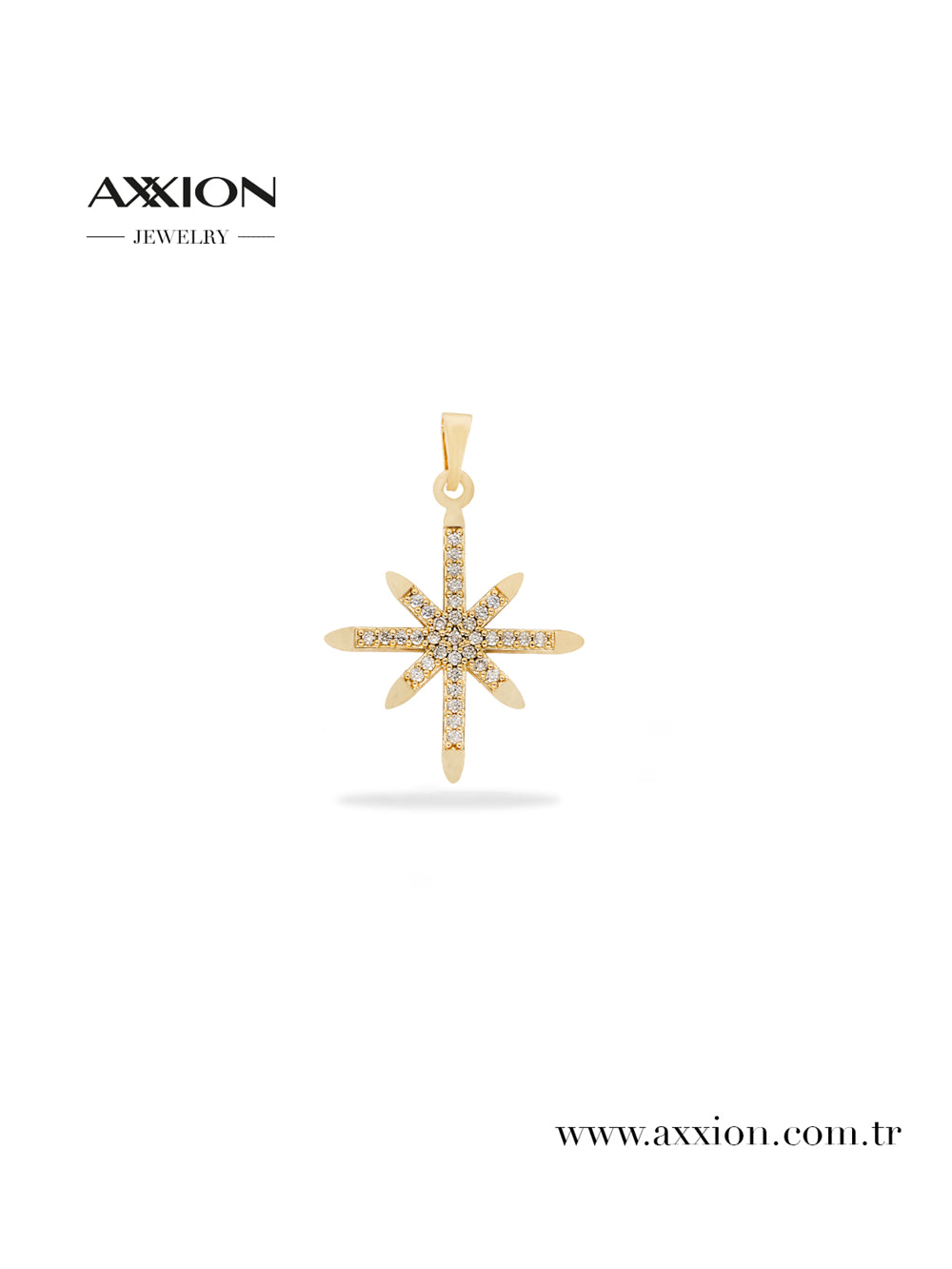 AXXION 14K Kolye Ucu GOLD