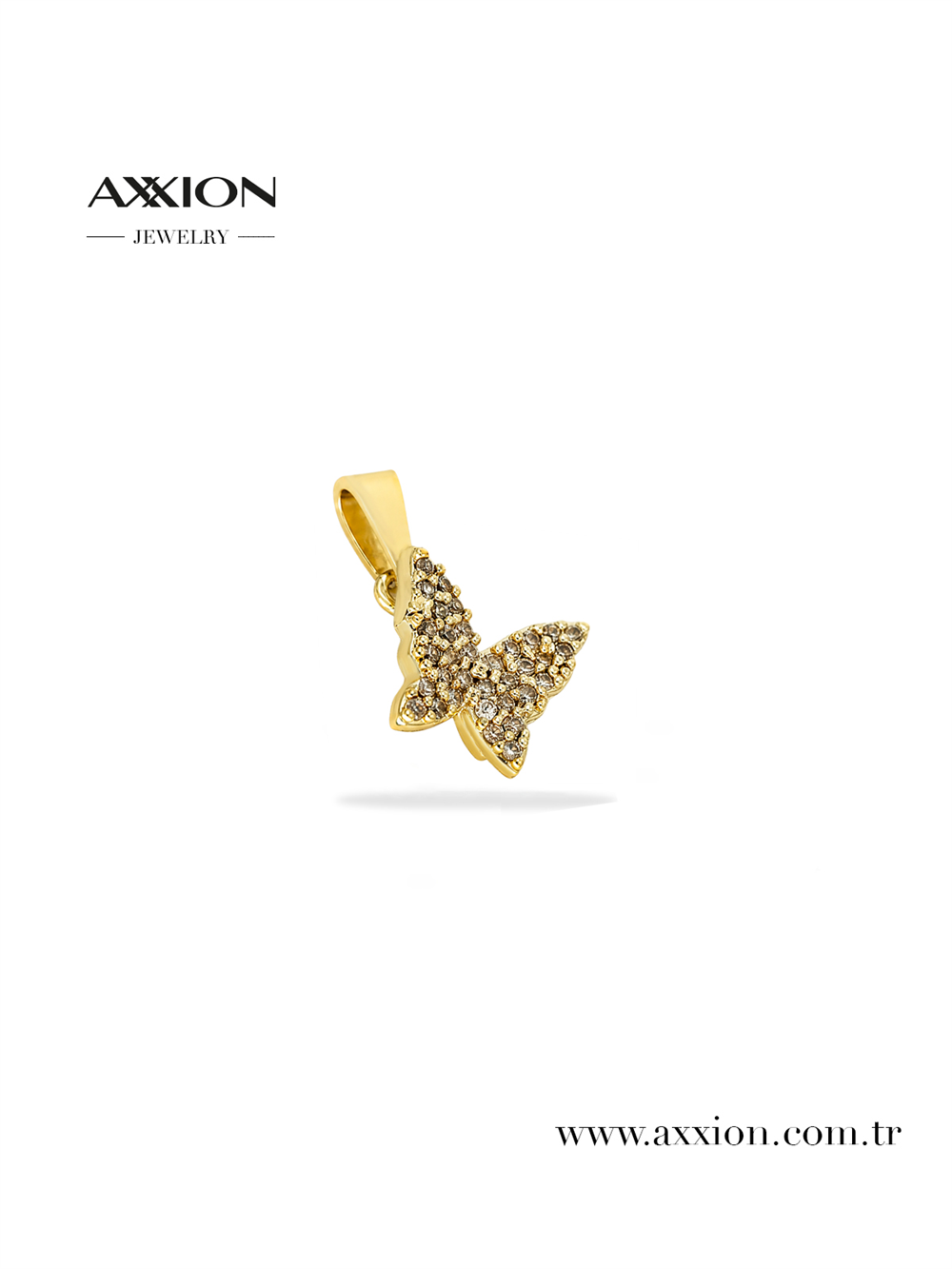AXXION 14K Necklace Pendant GOLD