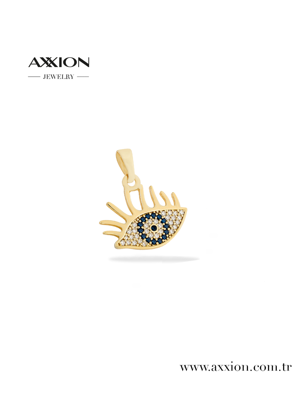 AXXION 14K Necklace Pendant GOLD
