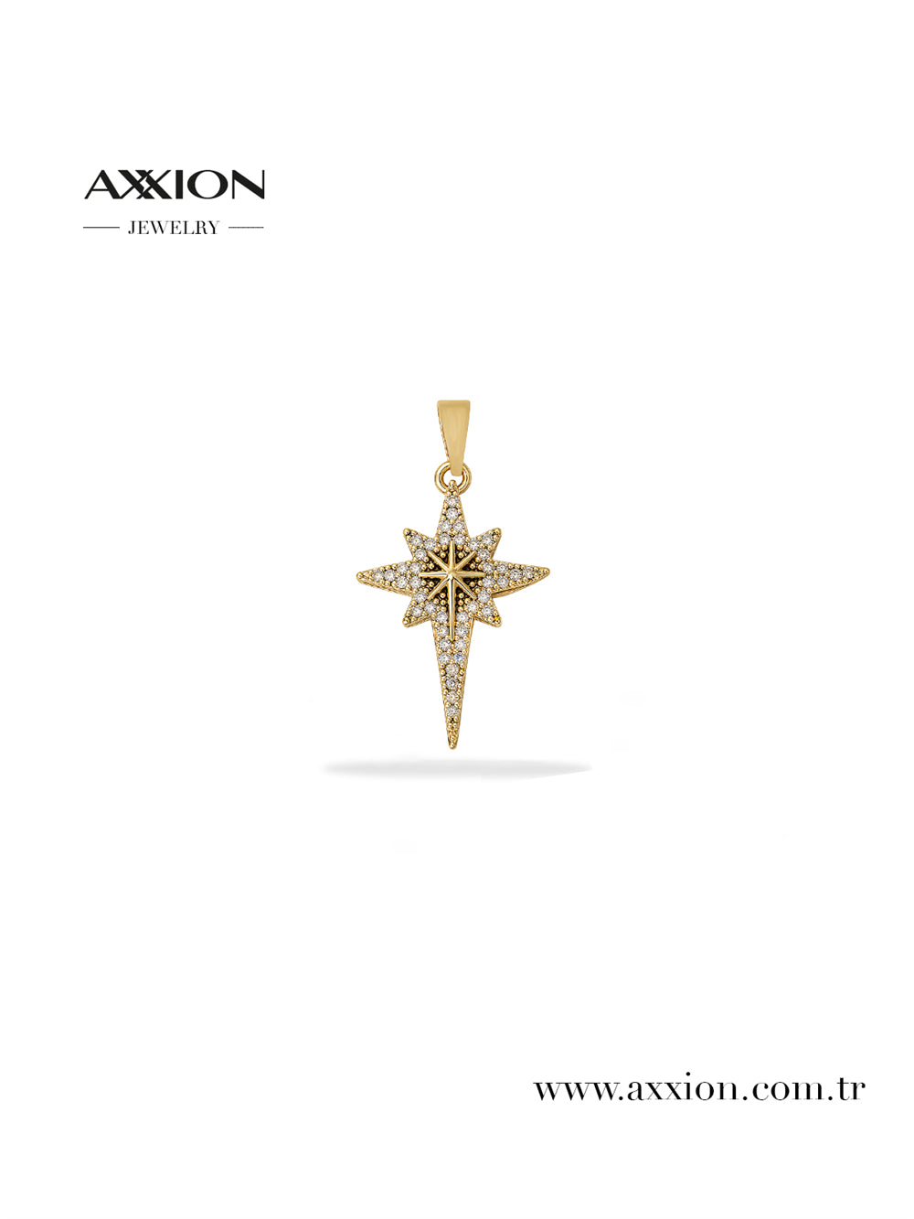 AXXION 14K Kolye Ucu GOLD