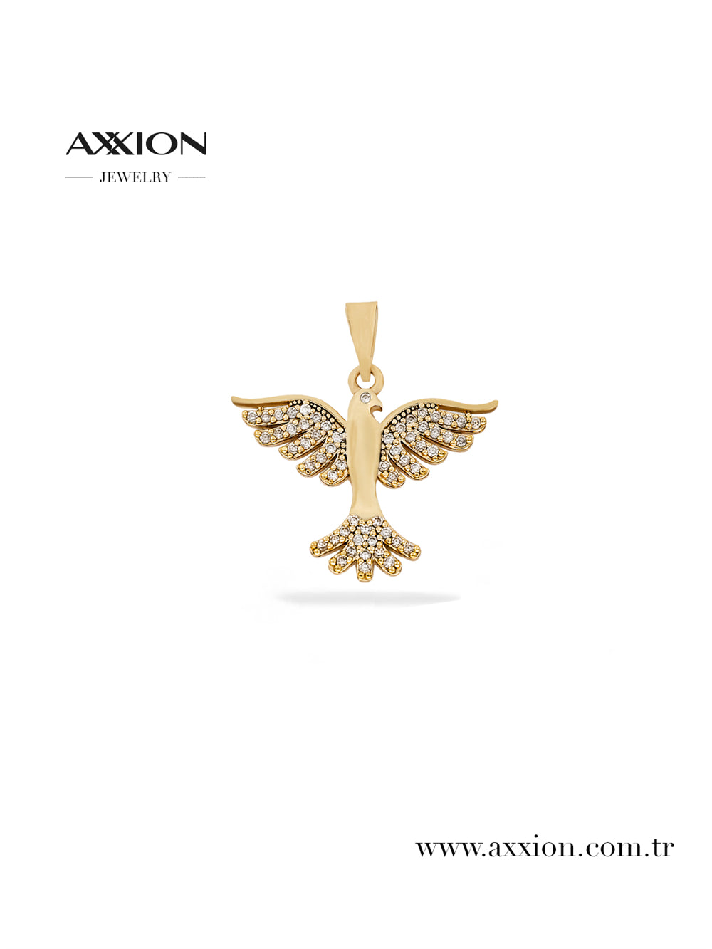 AXXION 14K Kolye Ucu GOLD