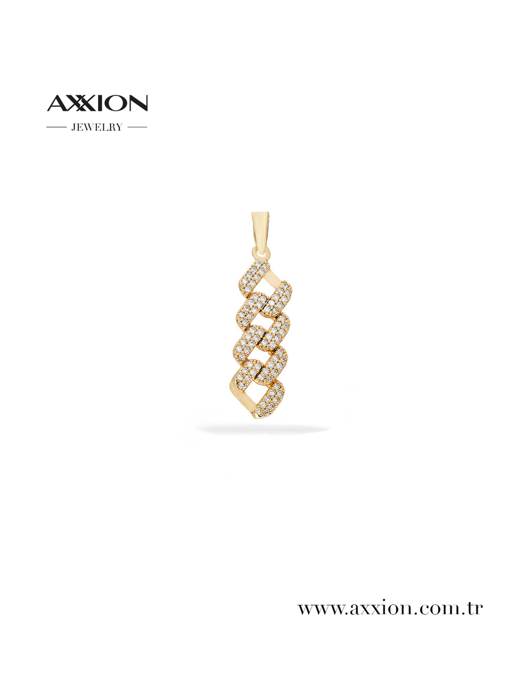 AXXION 14K Kolye Ucu GOLD