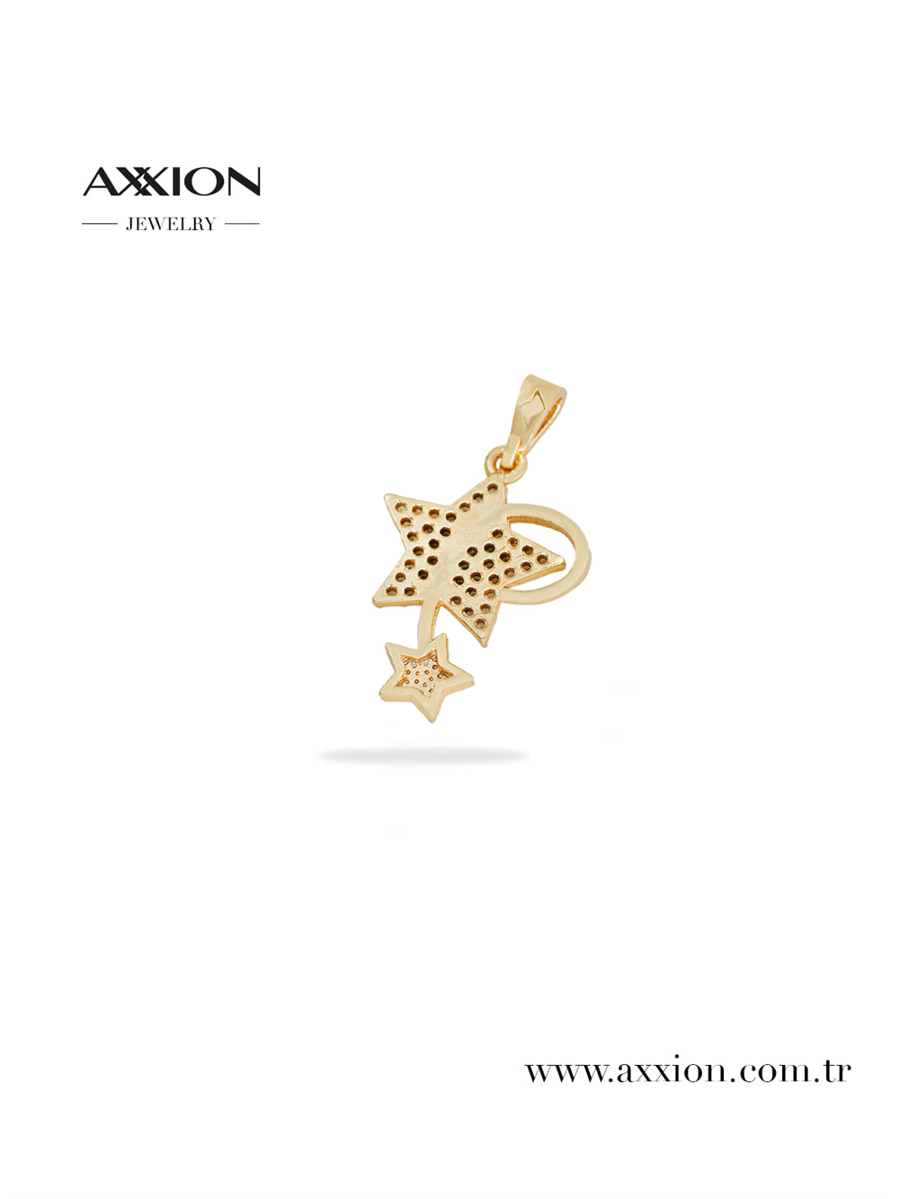 AXXION 14K Necklace Pendant GOLD
