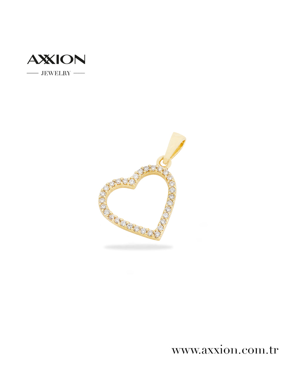 AXXION 14K Necklace Pendant GOLD