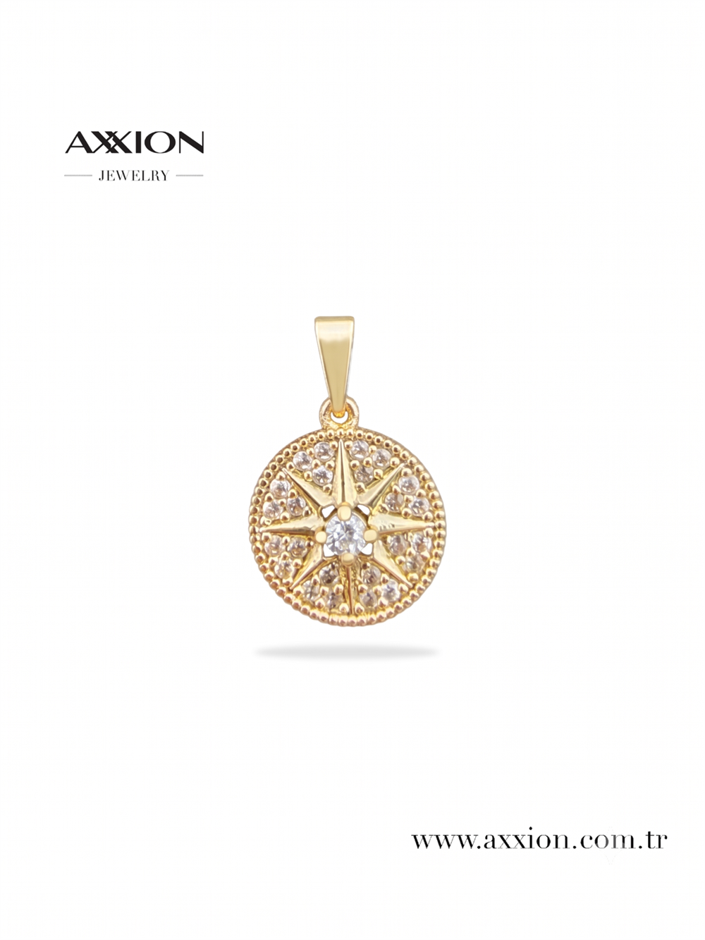 AXXION 14K Kolye Ucu GOLD