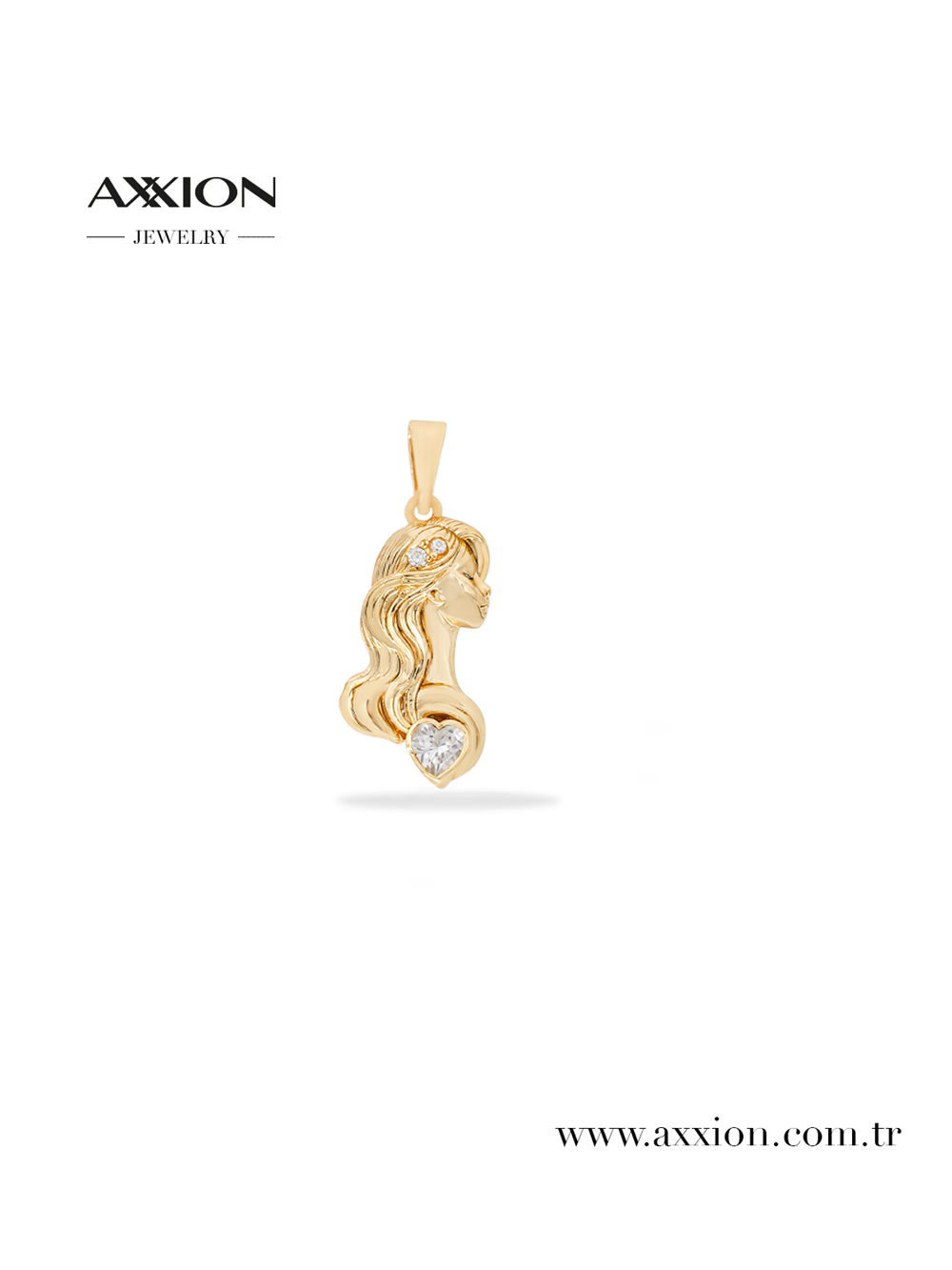 AXXION 14K Kolye Ucu GOLD