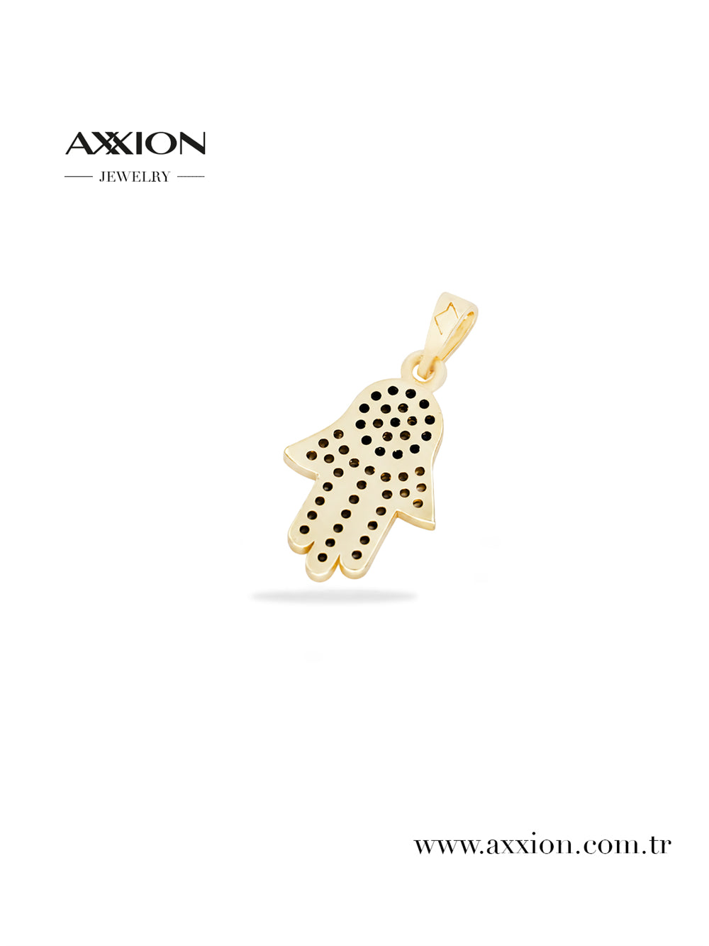 AXXION 14K Necklace Pendant GOLD