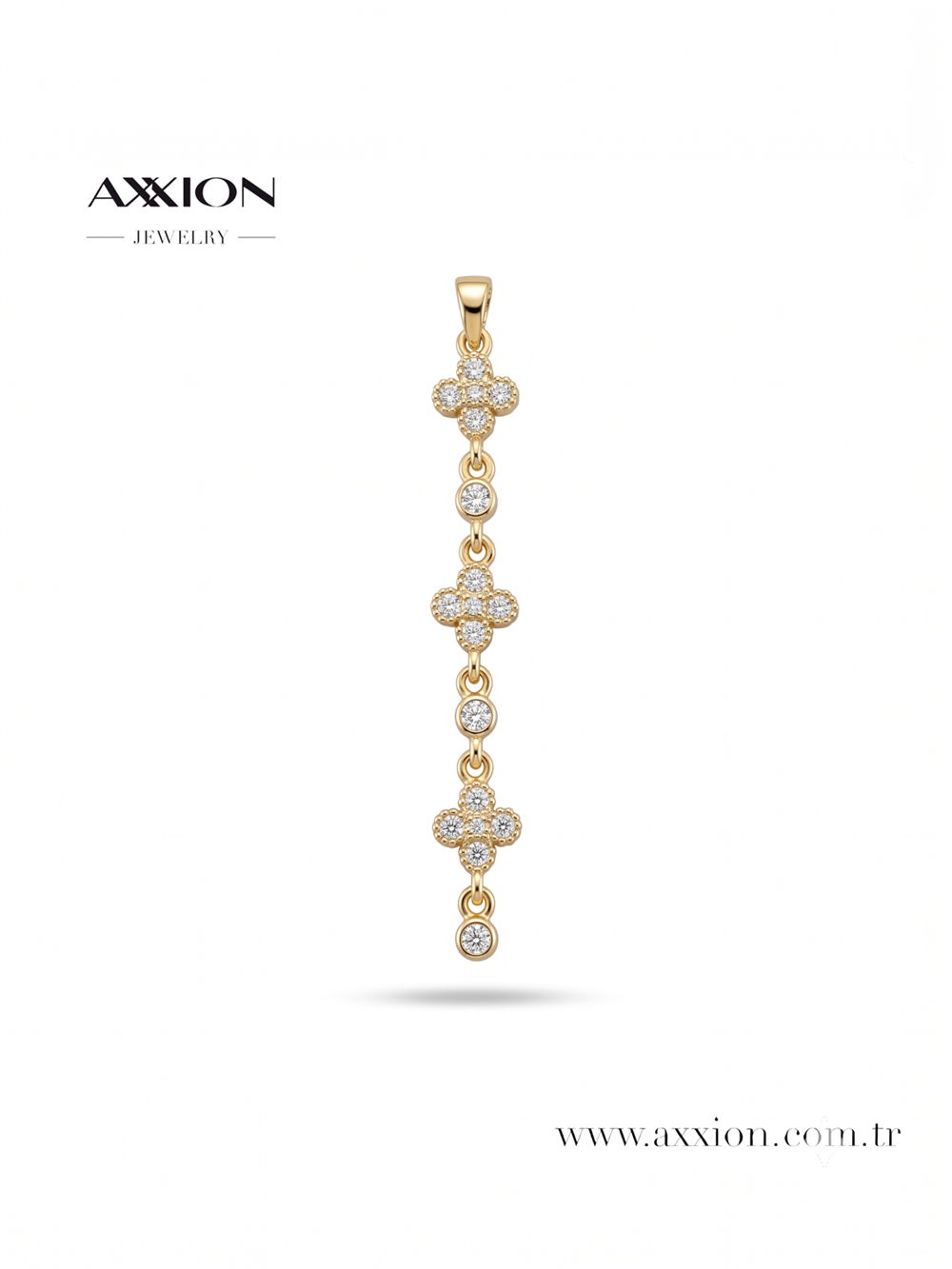 AXXION 14K Kolye Ucu GOLD