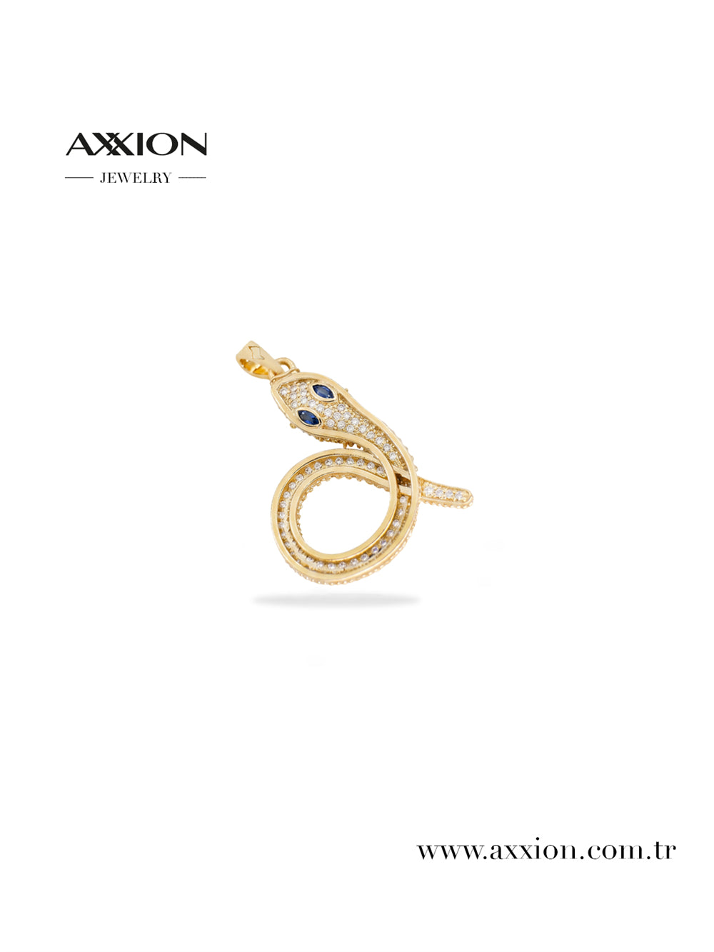 AXXION 14K Necklace Pendant GOLD