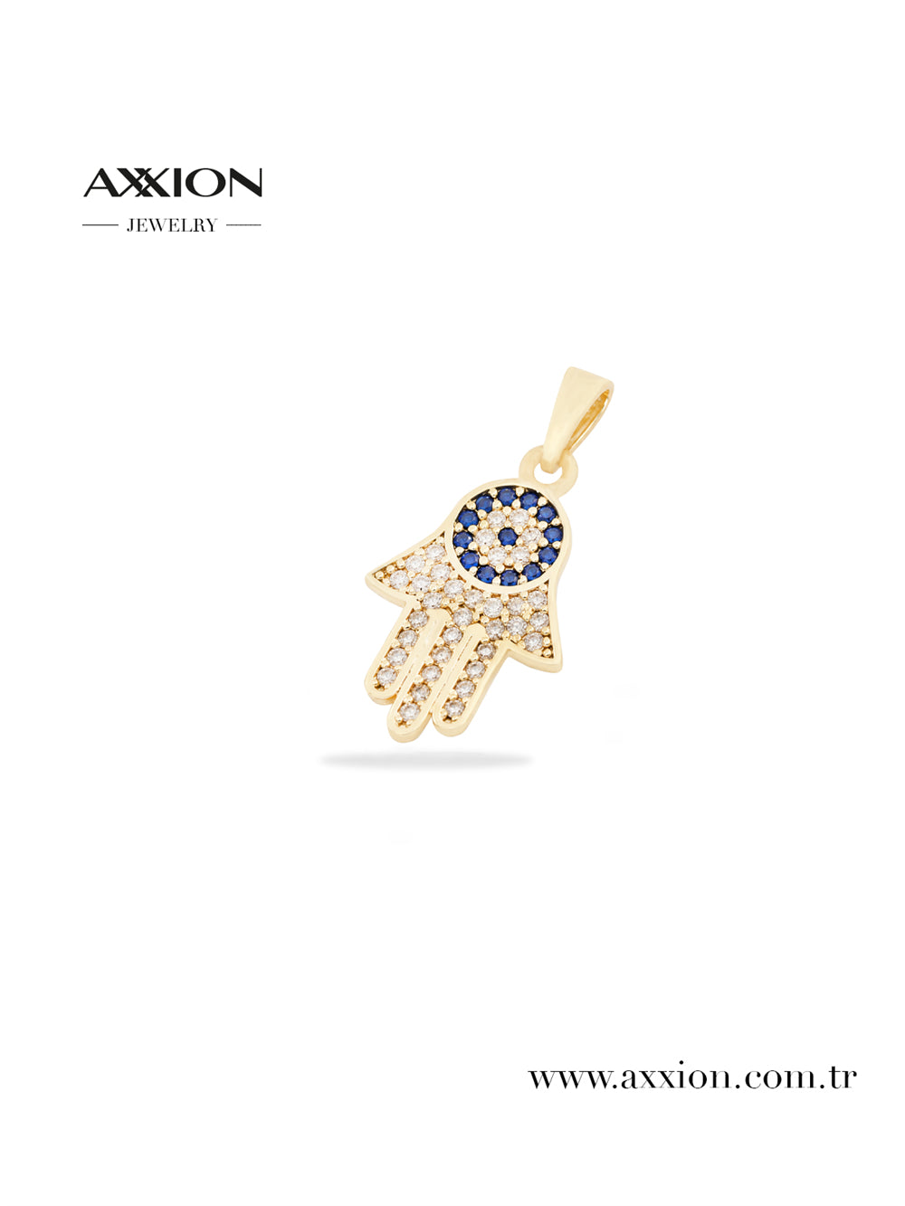 AXXION 14K Necklace Pendant GOLD