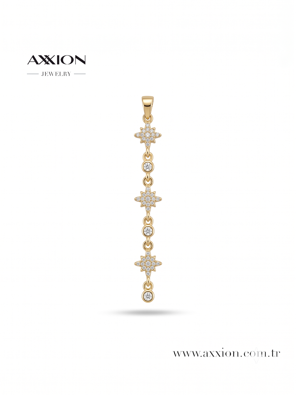 AXXION 14K Kolye Ucu GOLD