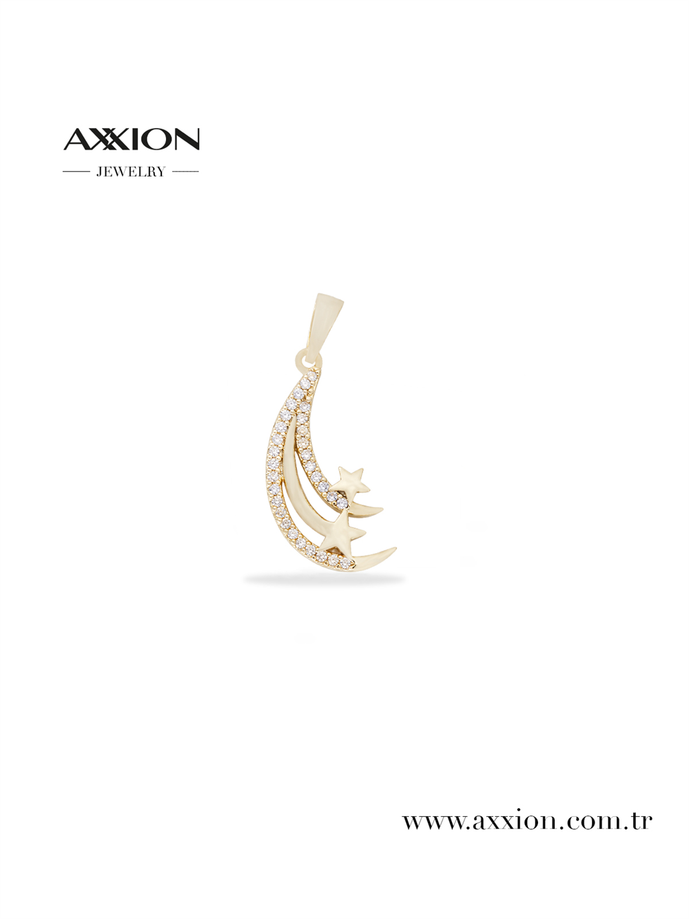 AXXION 14K Kolye Ucu GOLD