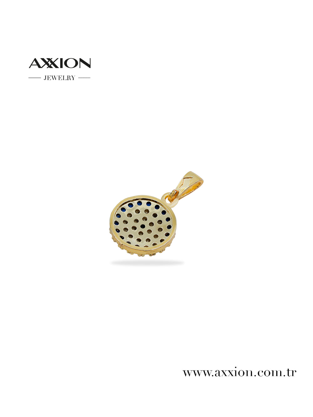 AXXION 14K Necklace Pendant GOLD