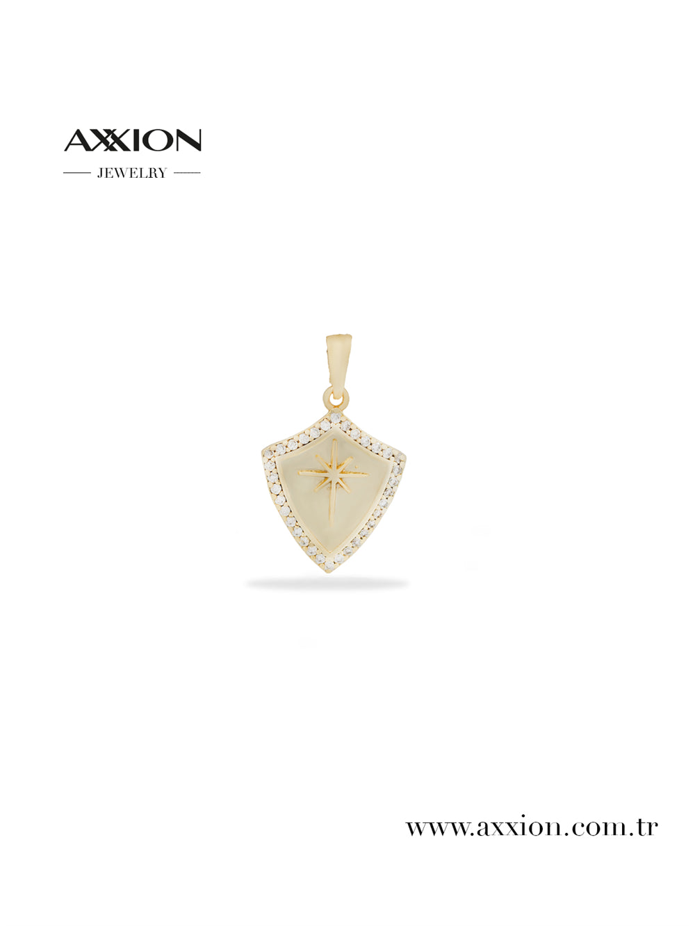 AXXION 14K Kolye Ucu GOLD