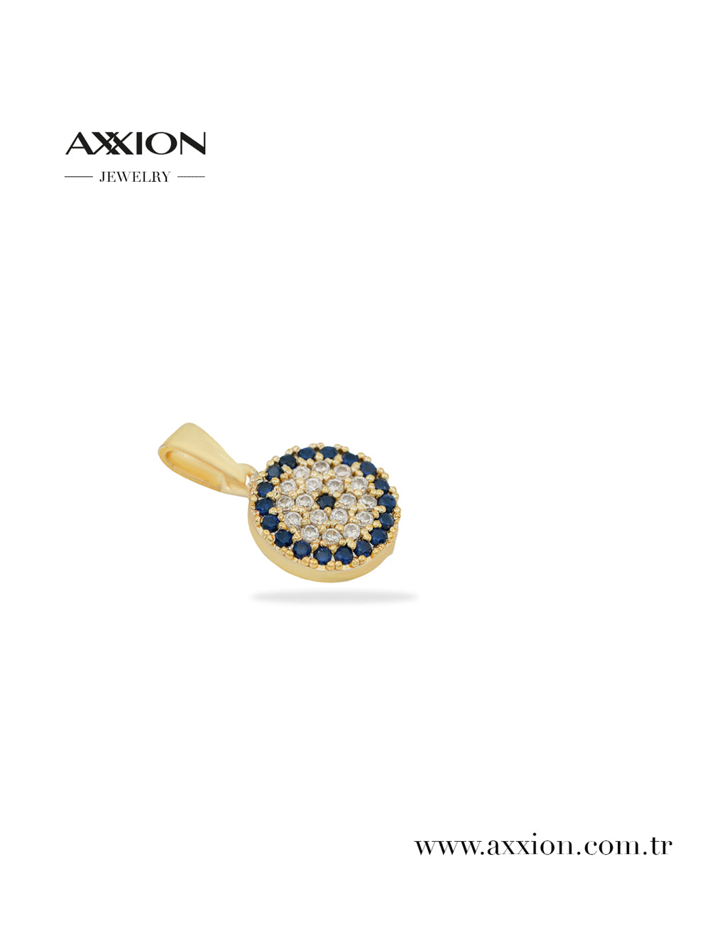 AXXION 14K Necklace Pendant GOLD