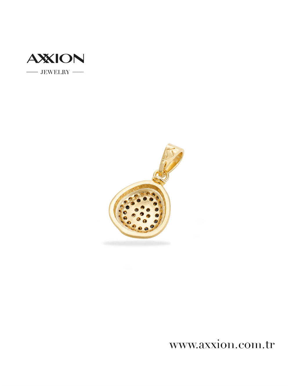 AXXION 14K Necklace Pendant GOLD