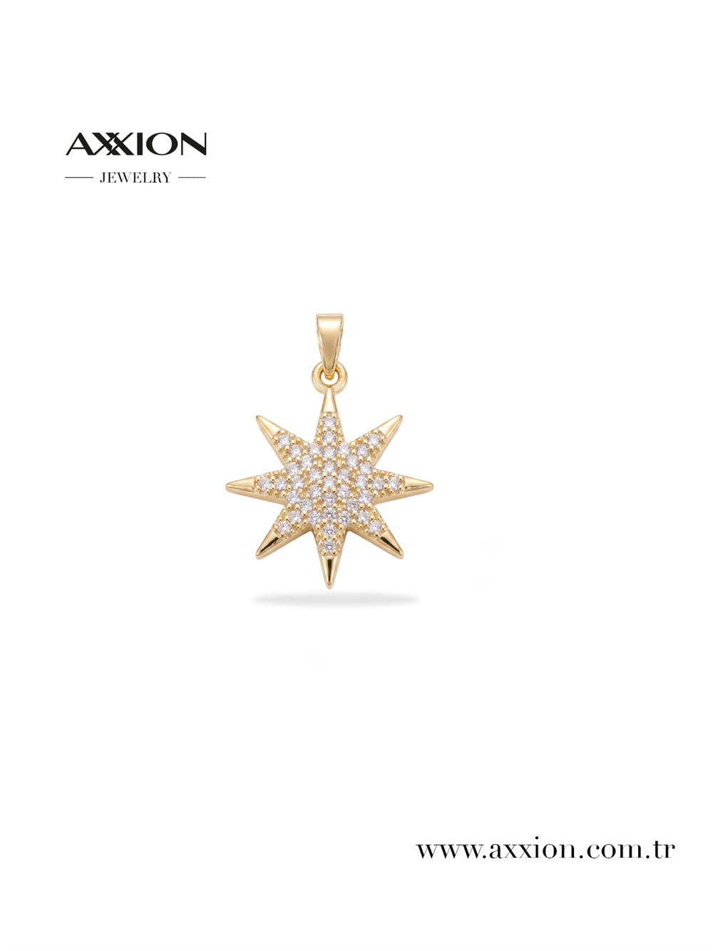 AXXION 14K Kolye Ucu GOLD
