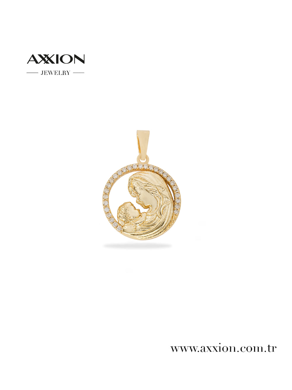 AXXION 14K Kolye Ucu GOLD