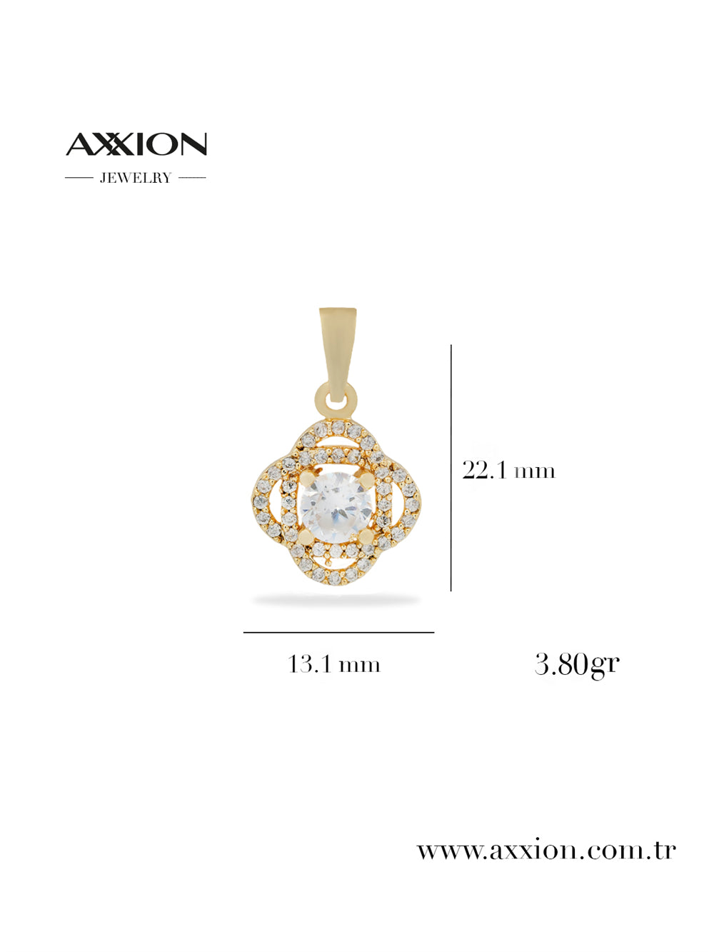 AXXION Kolye Ucu GOLD
