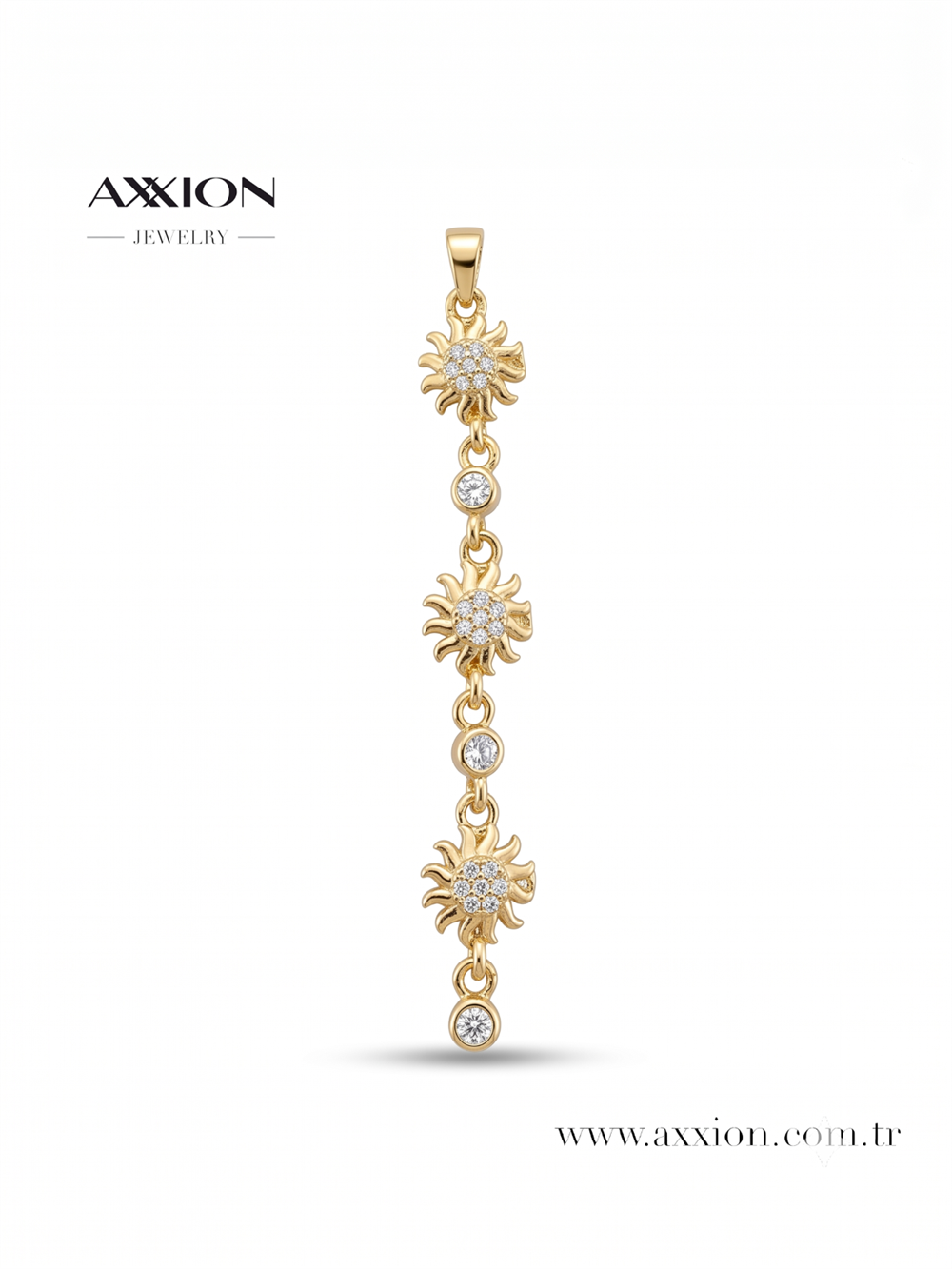 AXXION 14K Kolye Ucu GOLD