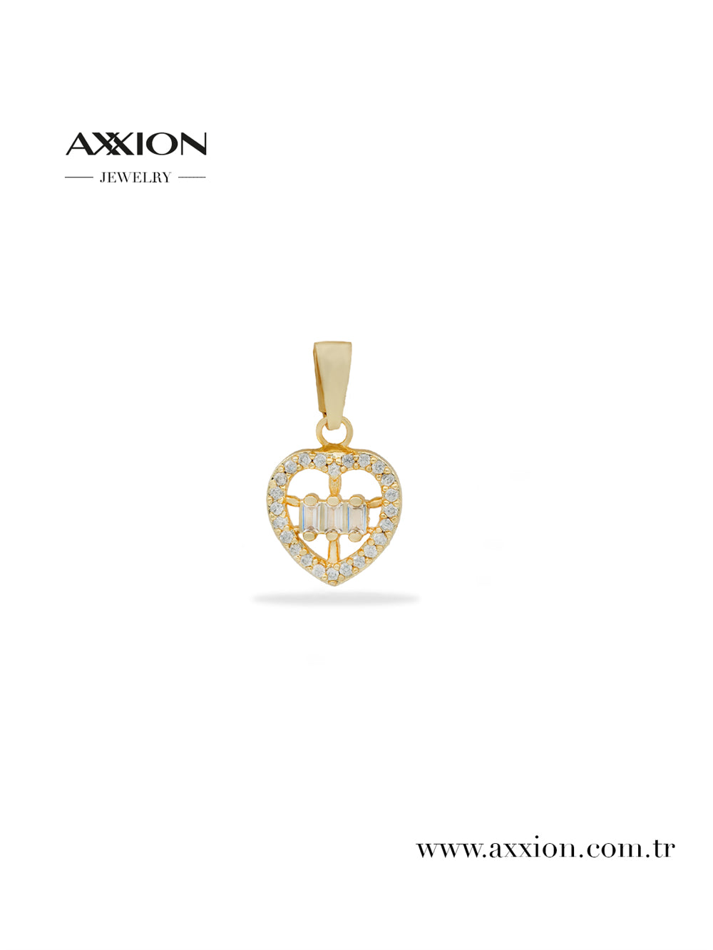 AXXION 14K Kolye Ucu GOLD