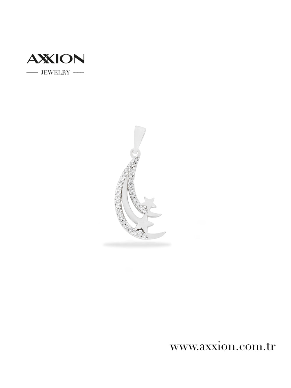 AXXION 14K Kolye Ucu SILVER