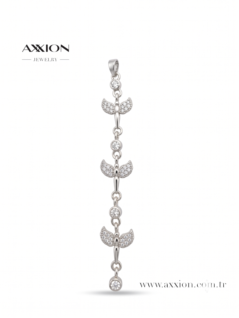 AXXION 14K Kolye Ucu SILVER