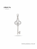 AXXION 14K Kolye Ucu SILVER