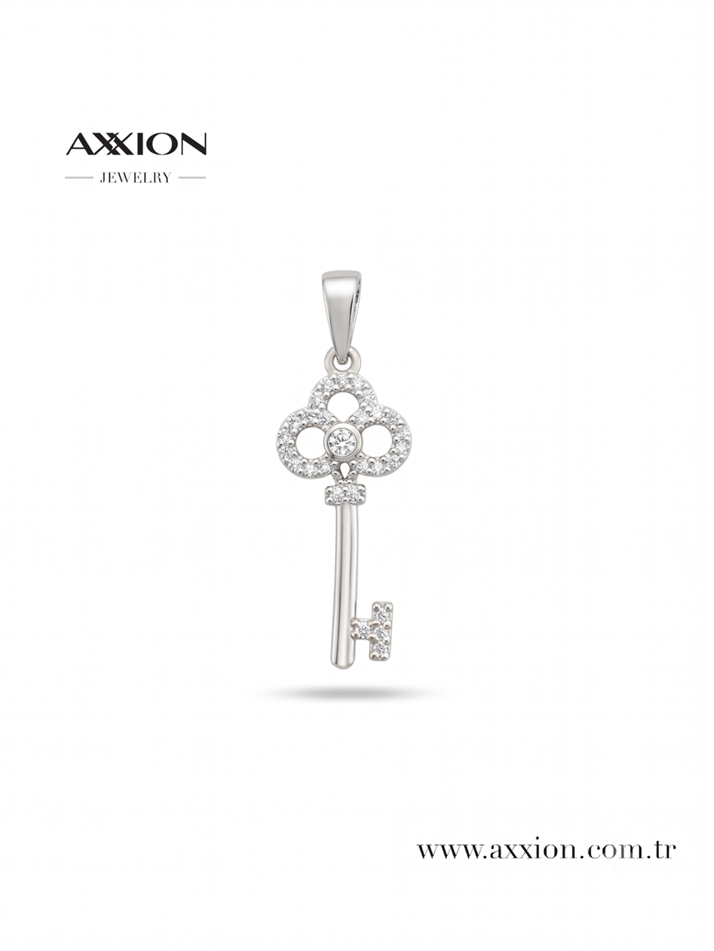 AXXION 14K Kolye Ucu SILVER