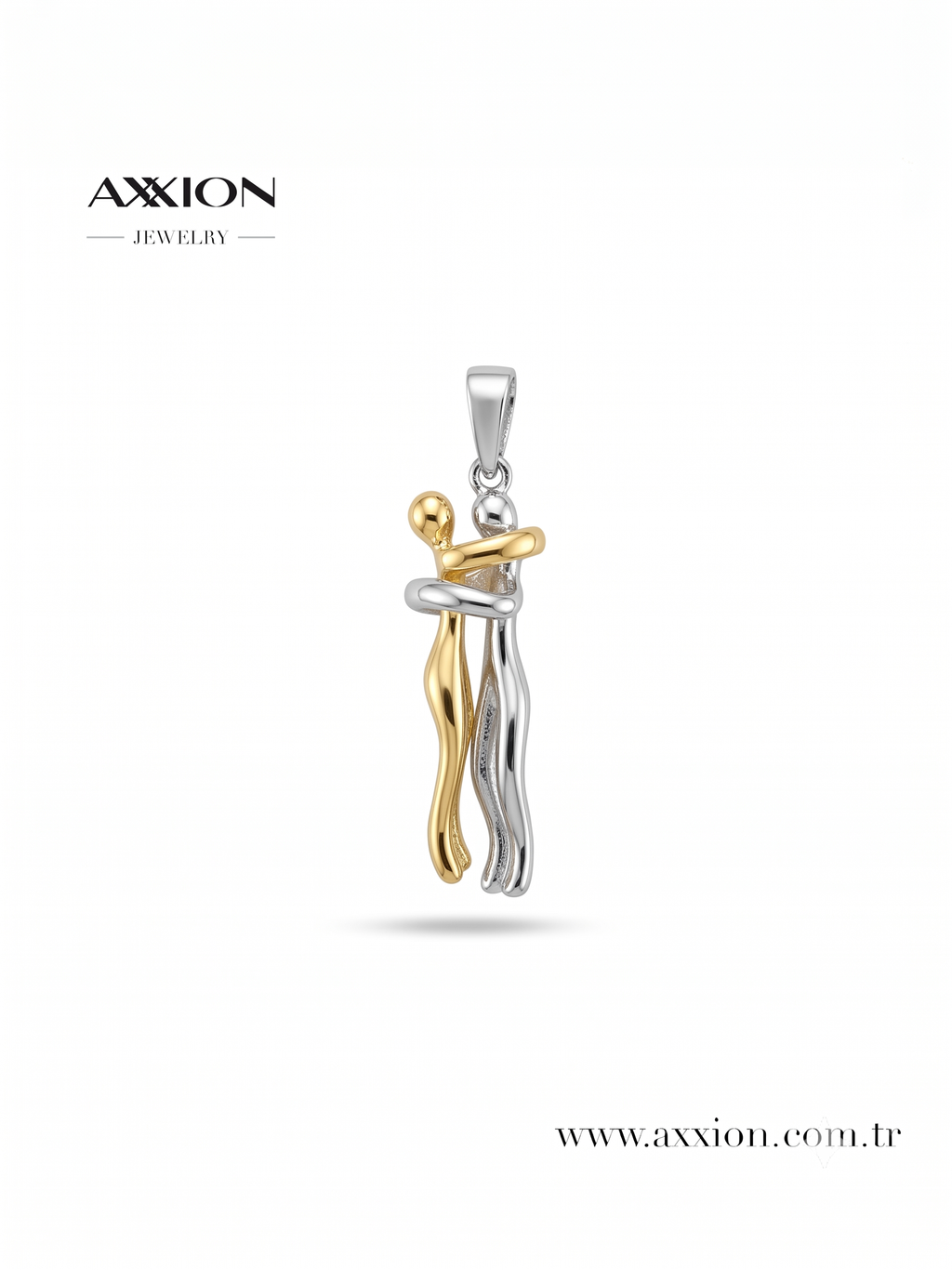 AXXION 14K Kolye Ucu SILVER