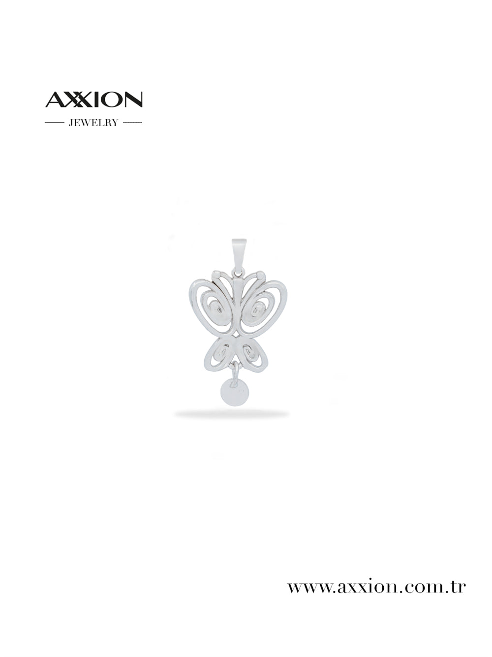 AXXION 14K Kolye Ucu SILVER
