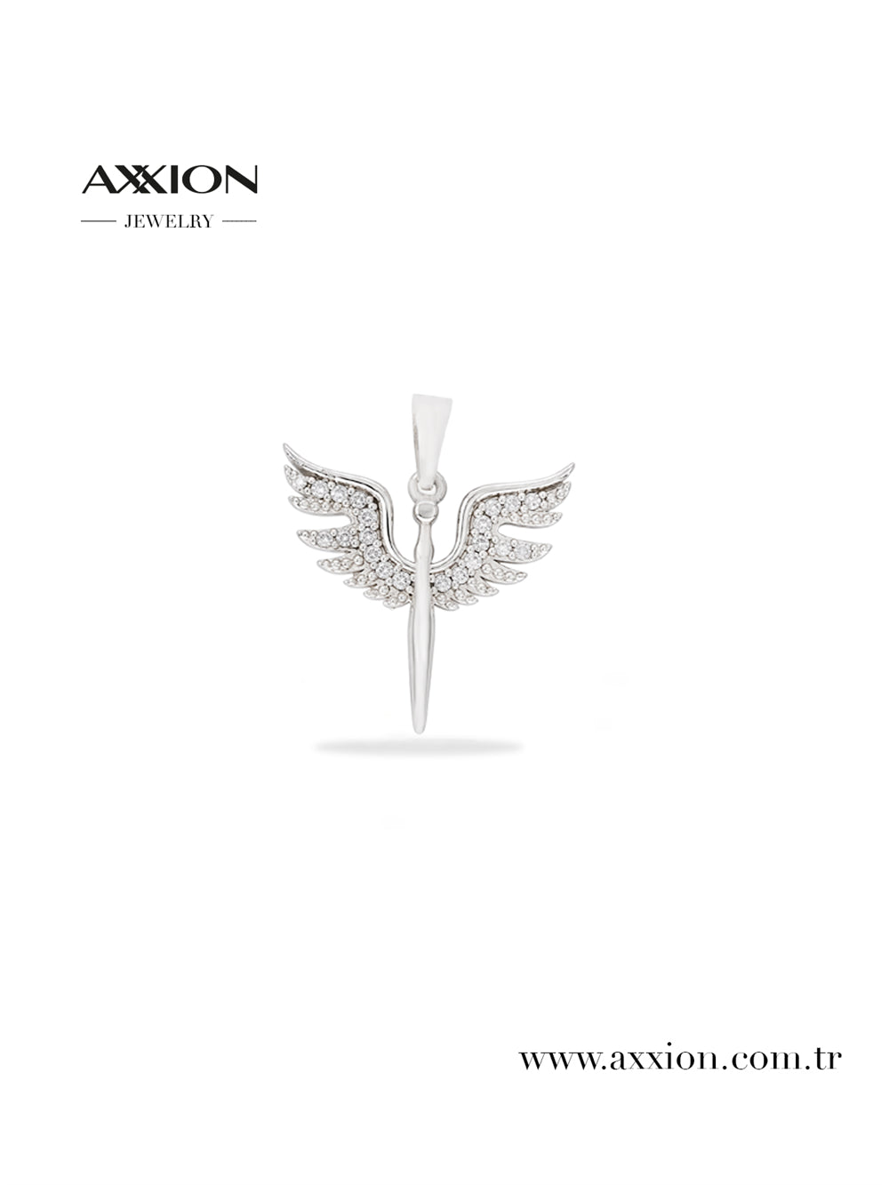 AXXION 14K Kolye Ucu SILVER
