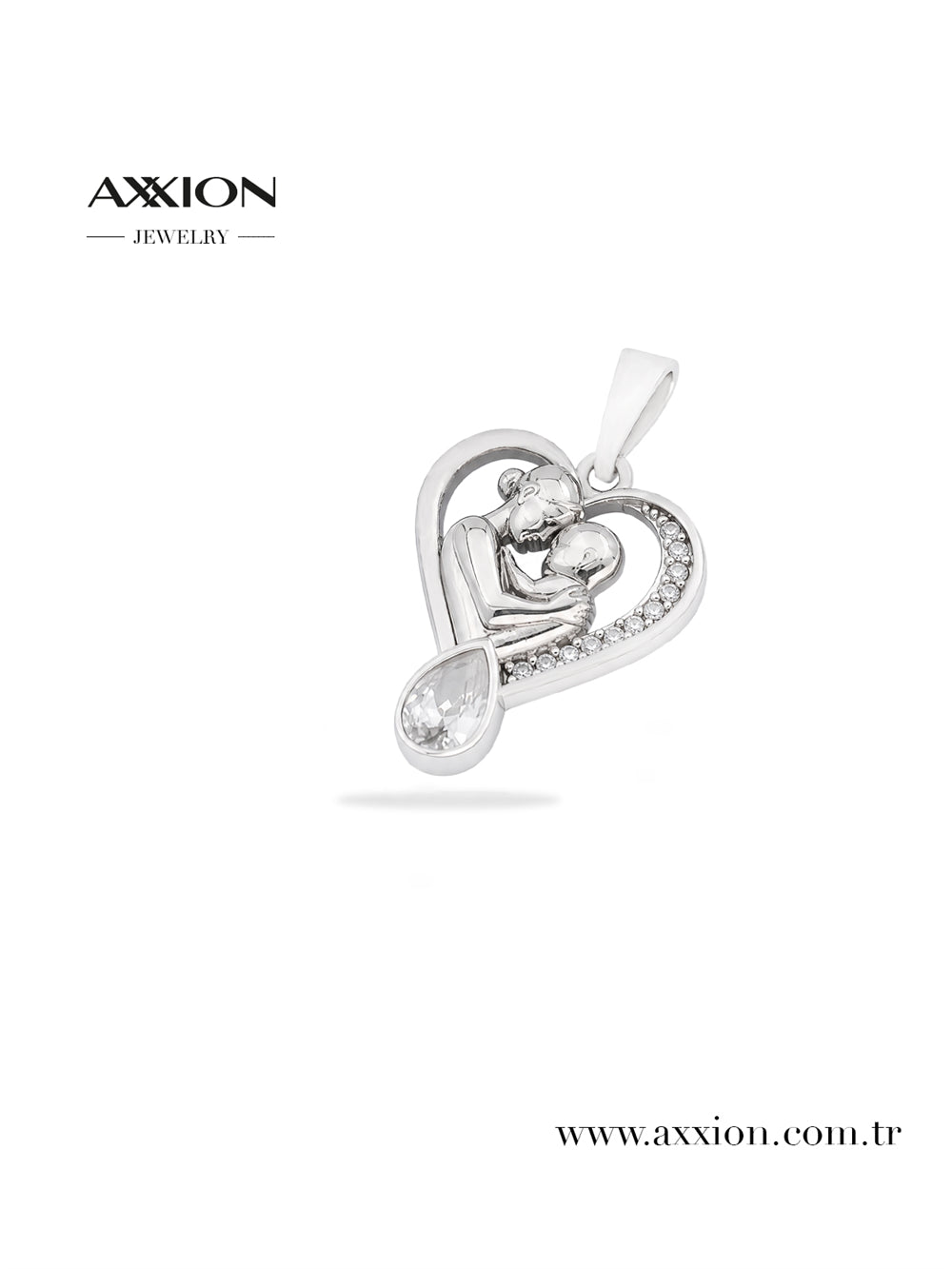 AXXION Kolye Ucu SILVER