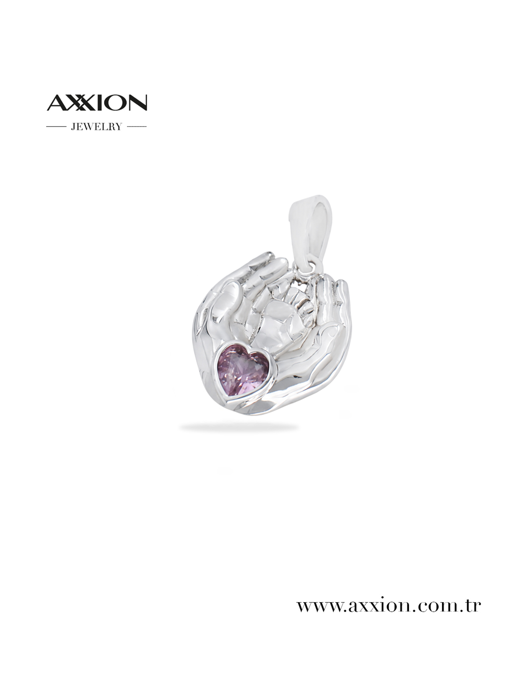 AXXION Kolye Ucu SILVER
