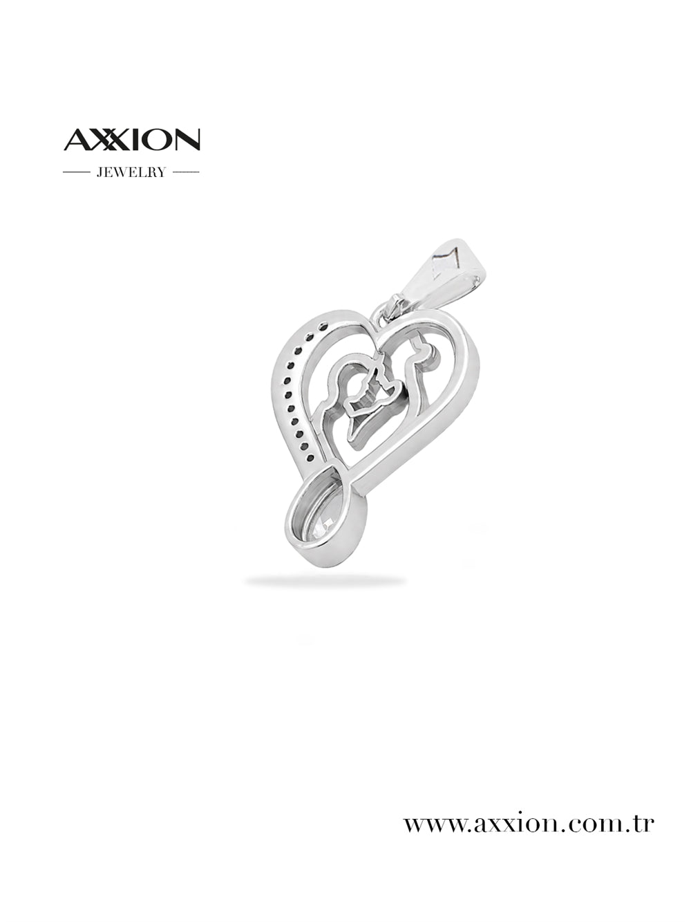AXXION Kolye Ucu SILVER