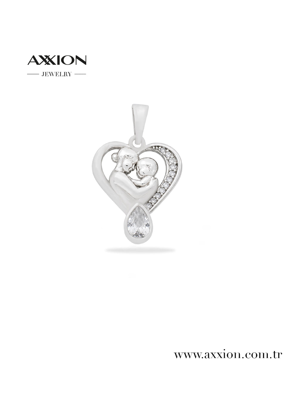 AXXION 14K Kolye Ucu SILVER