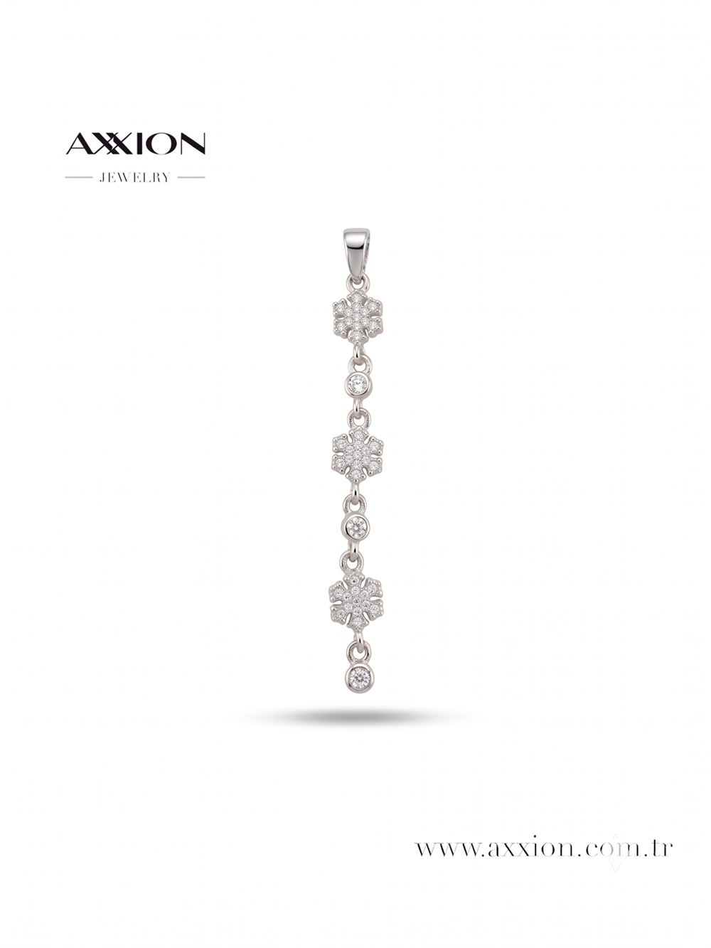 AXXION 14K Kolye Ucu SILVER