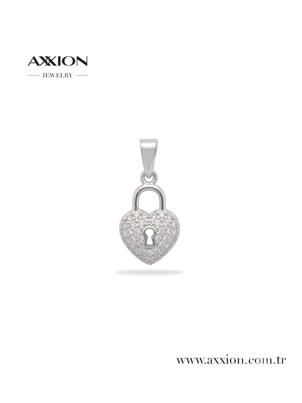 AXXION 14K Kolye Ucu SILVER