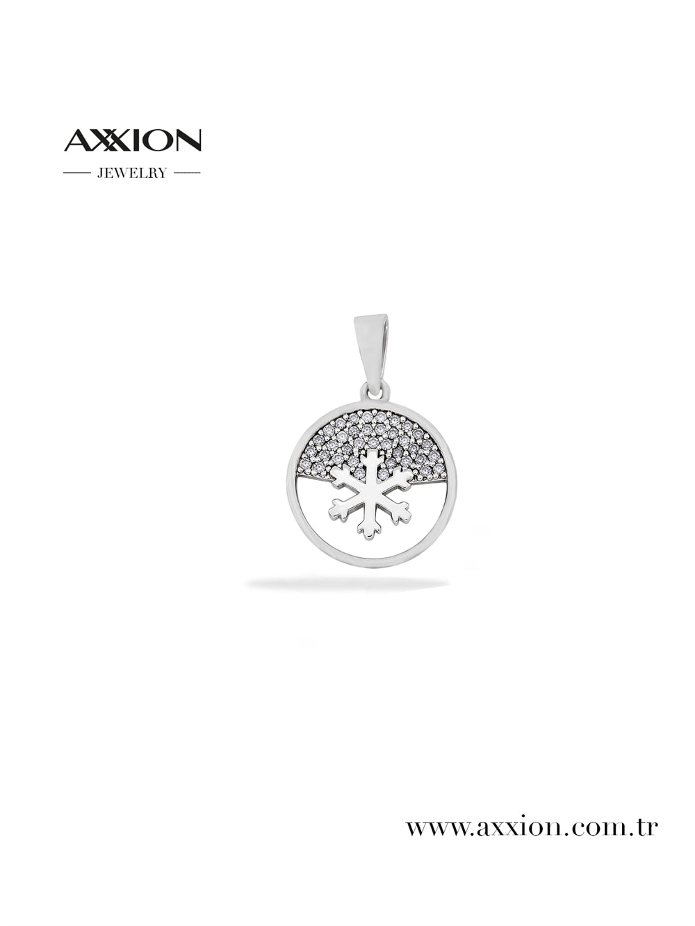 AXXION 14K Kolye Ucu SILVER