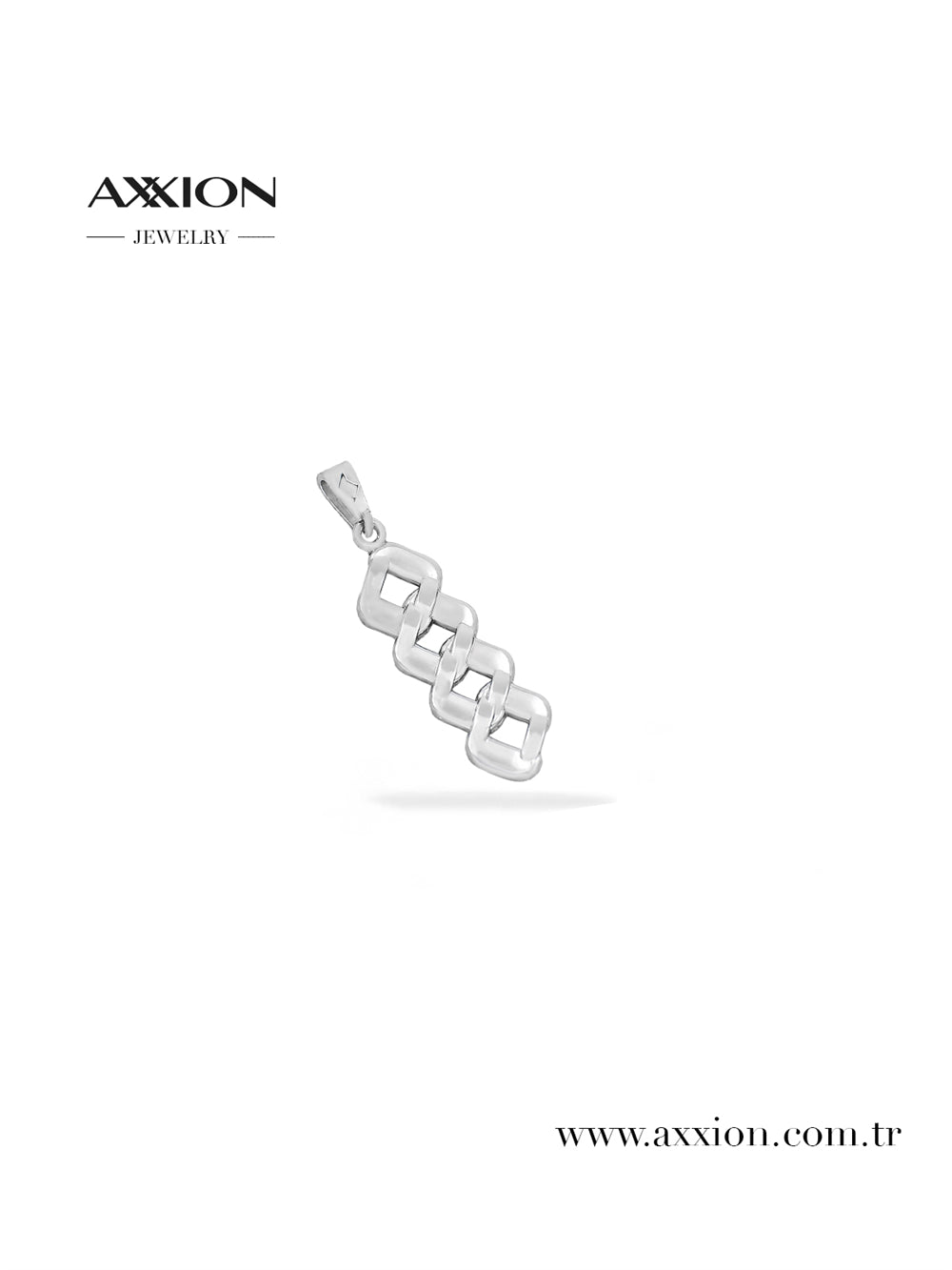AXXION Kolye Ucu SILVER