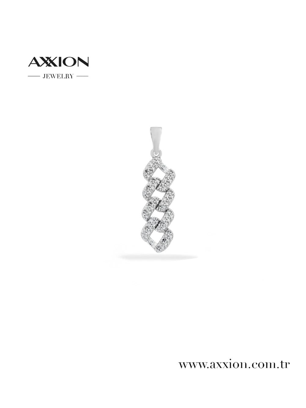 AXXION 14K Kolye Ucu SILVER