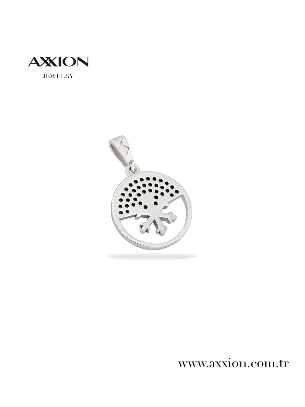 AXXION Kolye Ucu SILVER