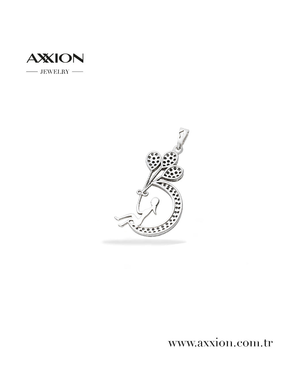 AXXION Kolye Ucu SILVER