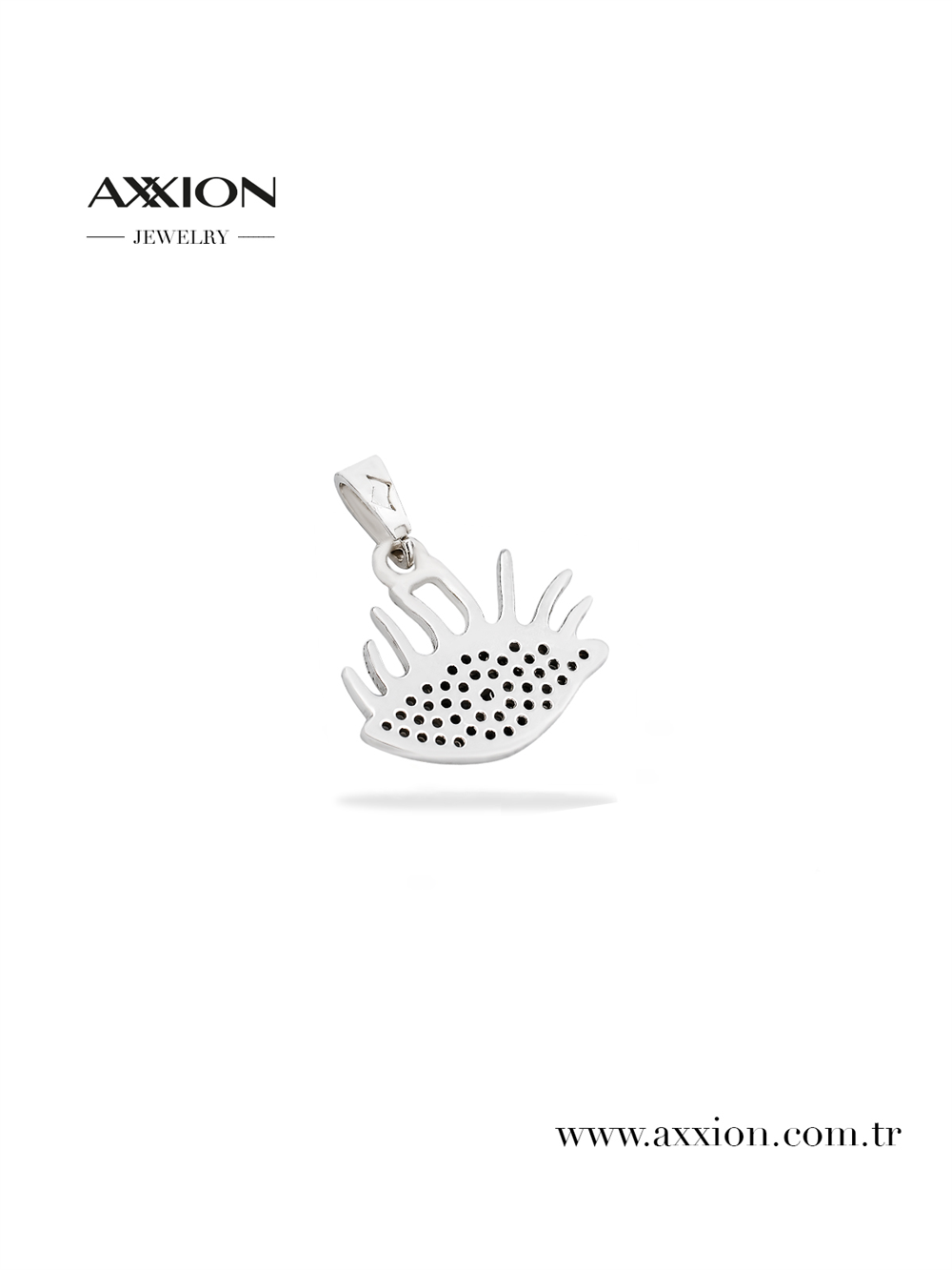 AXXION Kolye Ucu SILVER