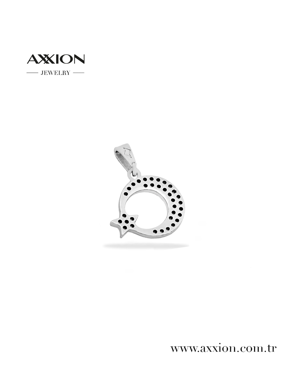 AXXION Kolye Ucu SILVER