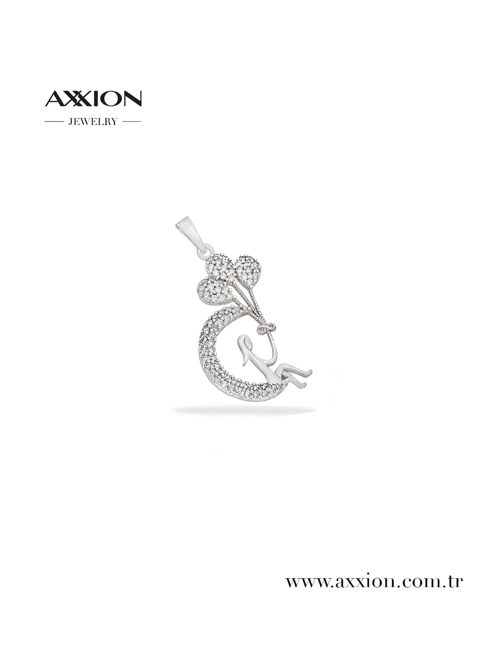 AXXION Kolye Ucu SILVER